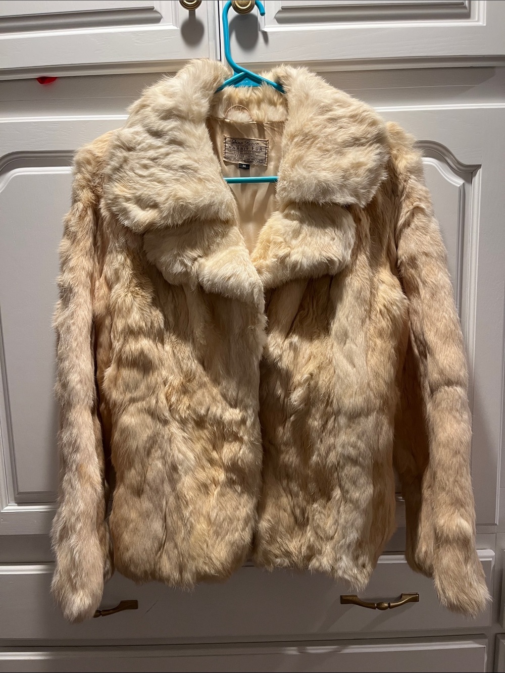 Vintage Dino Ricco rabbit fur jacket